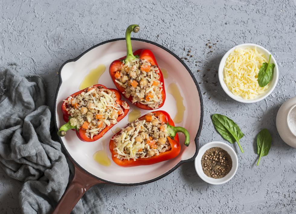 Zdravi okusi ljeta: Paprike punjene kvinojom